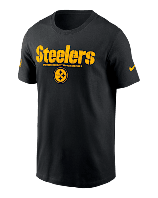 Pittsburgh Steelers Sideline Team Issue Men's Nike Dri-FIT NFL T